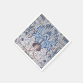 William Morris - Vintag Artichoke Blume Pattern Serviette (Ecke)