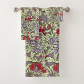 William Morris Vintag Badhandtuch Set (Insitu)