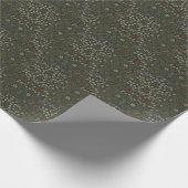William Morris Vintag Blackthorn Muster Geschenkpapier (Ecke)