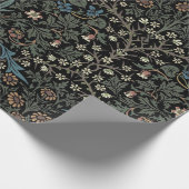 William Morris Vintag Blackthorn Muster Geschenkpapier (Ecke)