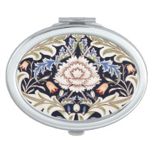 William Morris Vintag Blue Beige Blume