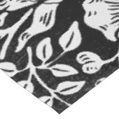 William Morris Vintag Blue Floral Pattern Tischdecke (Schrägansicht)