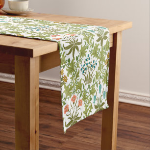 William Morris Vintag Celandine Pattern Kurzer Tischläufer