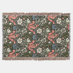 William Morris Vintag Compton Floral Pattern Decke