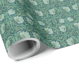 William Morris Vintag Fiowers Floral Pattern Geschenkpapier
