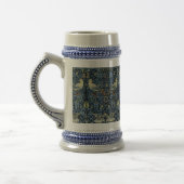 William Morris Vintag Floral Bird Bierglas (Links)
