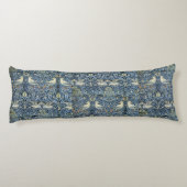 William Morris Vintag Floral Bird Seitenschläferkissen (Rückseite)