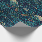 William Morris Vintag Floral Birds Geschenkpapier (Ecke)