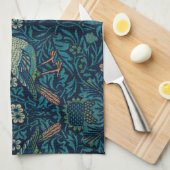 William Morris Vintag Floral Birds Geschirrtuch (Viertel Falte)