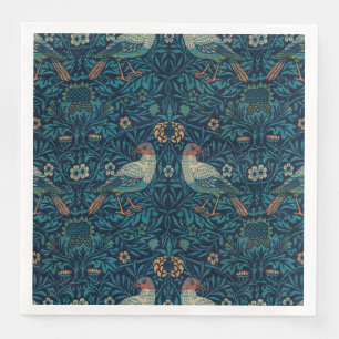 William Morris Vintag Floral Birds Serviette