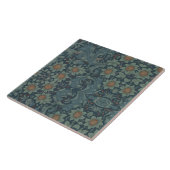 William Morris Vintag Floral Green Fliese (Seite)