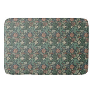 William Morris Vintag Floral Pink Green Complex Badematte