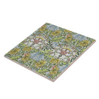 William Morris Vintag Floral Pink Green Myrtle