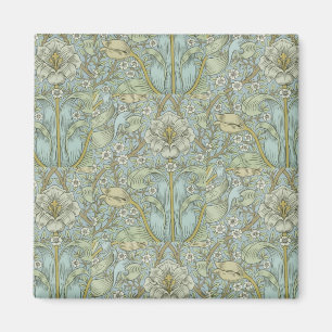 William Morris Vintag Floral Spring Thicket Magnet