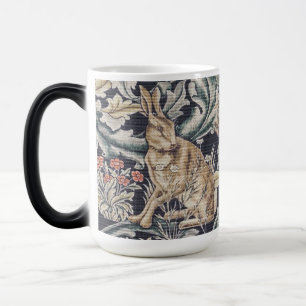 William Morris Vintag Forest Rabbit Floral Verwandlungstasse