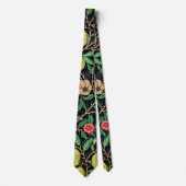 William Morris Vintag Fruit Pattern Neck Tie Krawatte (Vorderseite)