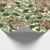 William Morris Vintag Honeysuckle Pattern Geschenkpapier (Ecke)