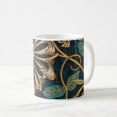 William Morris Vintag Honeysuckle Pattern Kaffeetasse (VorderseiteRechts)
