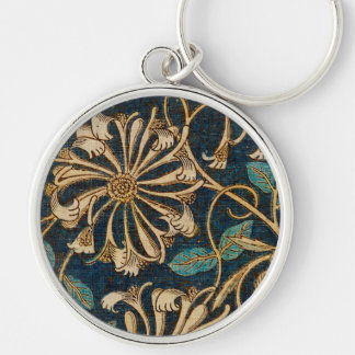 William Morris Vintag Honeysuckle Pattern Schlüsselanhänger