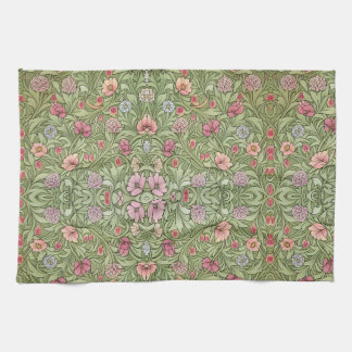 William Morris Vintag Inspiriertes Blumenmuster Geschirrtuch