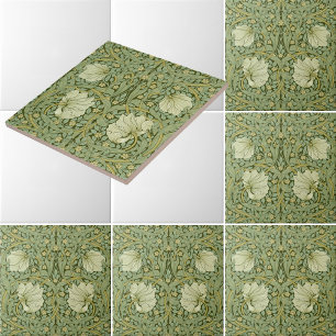 William Morris Vintag Pimpernel Floral Pattern Fliese