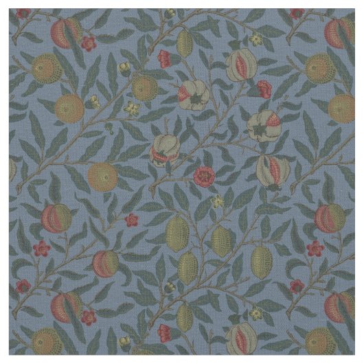 William Morris Vintag Pomegranate Pattern Stoff (Nahaufnahme)