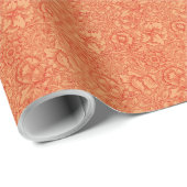 William Morris Vintag Poppy Blume Foliage Geschenkpapier (Rolleneckpunkt)