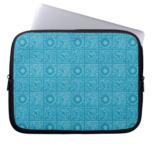 William Morris Vintag Square Blumenmuster Laptopschutzhülle (Vorderseite)