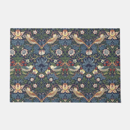 William Morris Vintag Strawberry Diief Pattern Fußmatte (Vorderseite)