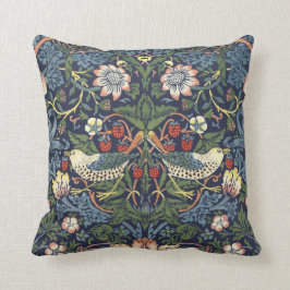 William Morris Vintag Strawberry Diief Pattern Kissen