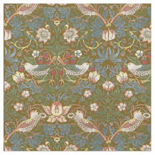 William Morris Vintag Strawberry Diief Pattern Stoff
