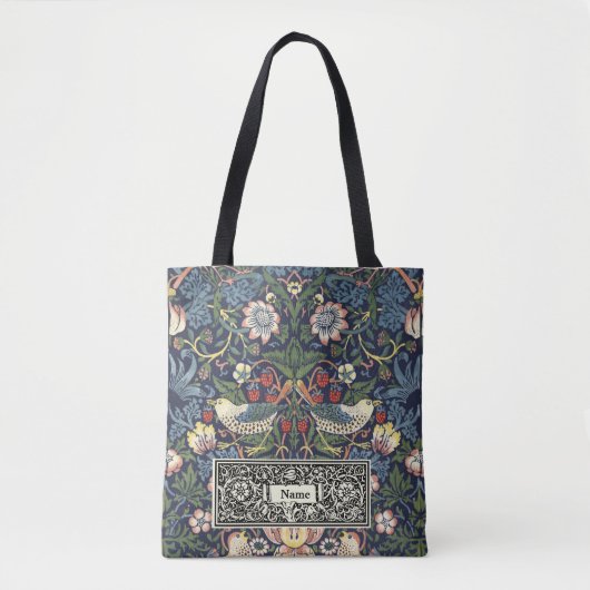 William Morris Vintag Strawberry Diief Pattern Tasche (Vorderseite)