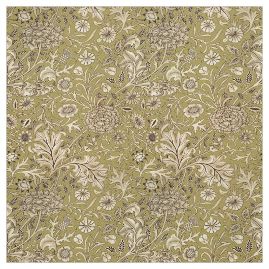 William Morris Vintag Thistles & Blume Muster Stoff (Muster)