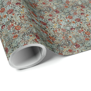 William Morris Vintage Acanthus Portiere Blumen Geschenkpapier