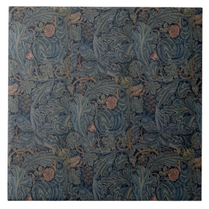 William Morris Vintage Acanthus und Rebe Fliese