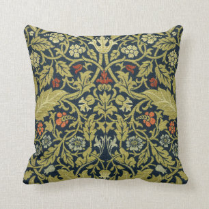 William Morris Vintage Akanthus-Blumenmuster Kissen