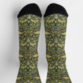 William Morris Vintage Akanthus-Blumenmuster Socken (Oben)
