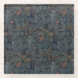 William Morris Vintage Akanthus und Rebe Glasuntersetzer