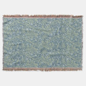 William Morris Vintage Arcadia Muster Decke (Vorderseite)
