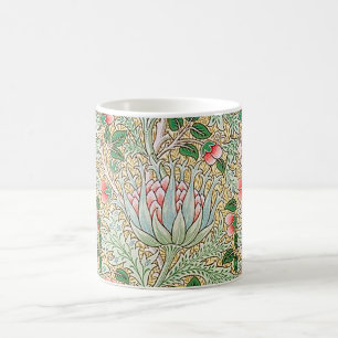 William Morris Vintage Artischocken Blumenmuster C Kaffeetasse