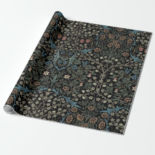 William Morris Vintage Blackthorn-Muster Geschenkpapier