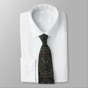 William Morris Vintage Blackthorn-Muster Krawatte