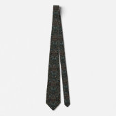 William Morris Vintage Blackthorn-Muster Krawatte (Vorderseite)