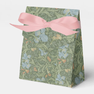 William Morris Vintage Blätter Floral Bird Iris Geschenkschachtel