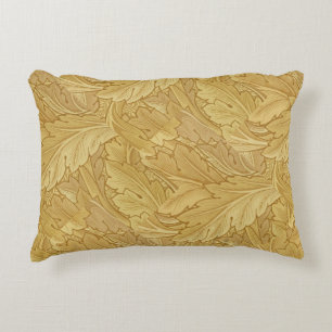 William Morris Vintage-Blattgold-Muster Dekokissen