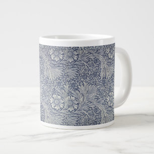 William Morris Vintage Blaues Blumenmuster Jumbo-Tasse