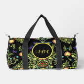 William Morris Vintage Blume Monogram Duffle Bag (Vorderseite)