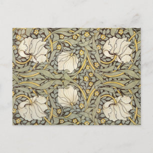 William Morris Vintage Blumen Postkarte