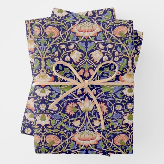 William Morris, Vintage-Blumenmuster Geschenkpapier Set (Beispiel)