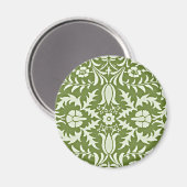 William Morris, Vintage-Blumenmuster, Magnet (Vorderseite/Rückseite)